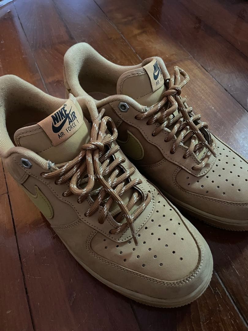 NIKE AIR FORCE 1 AF1 LOWウィート ブラウン FLAX