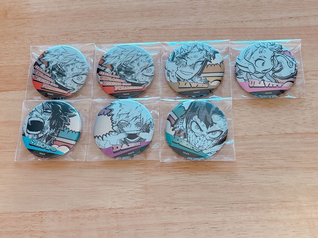 僕のヒーローアカデミア デコレクション缶バッジ第2弾