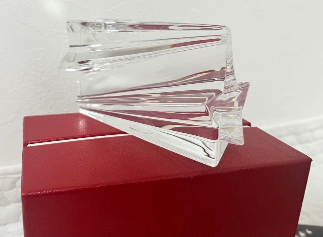 【極美品】バカラ／BACCARAT シューティングスター トロフィー 置物