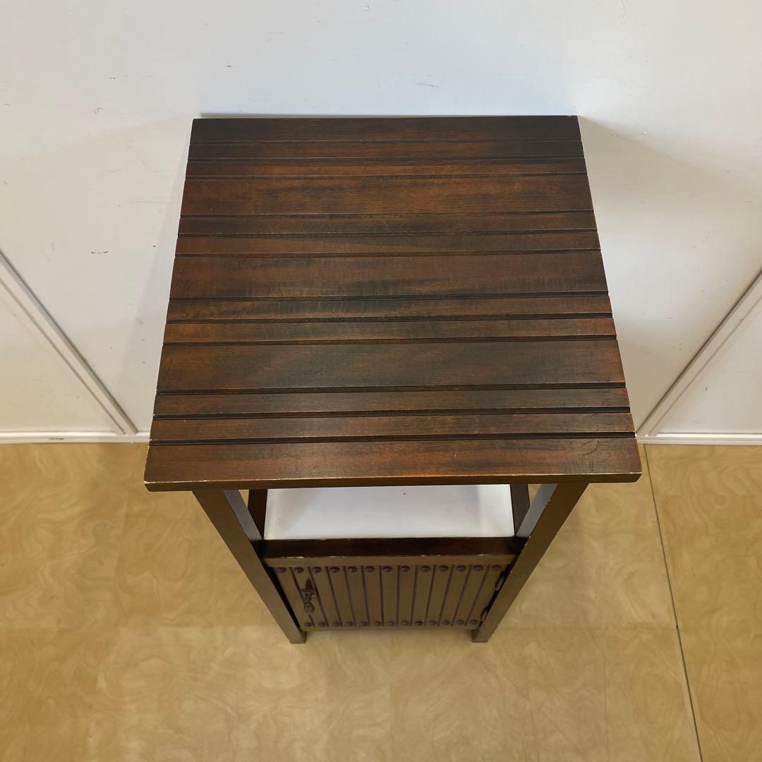 オールド カリモク 収納棚 キャビネット スリム棚 ラック ビンテージ レトロ