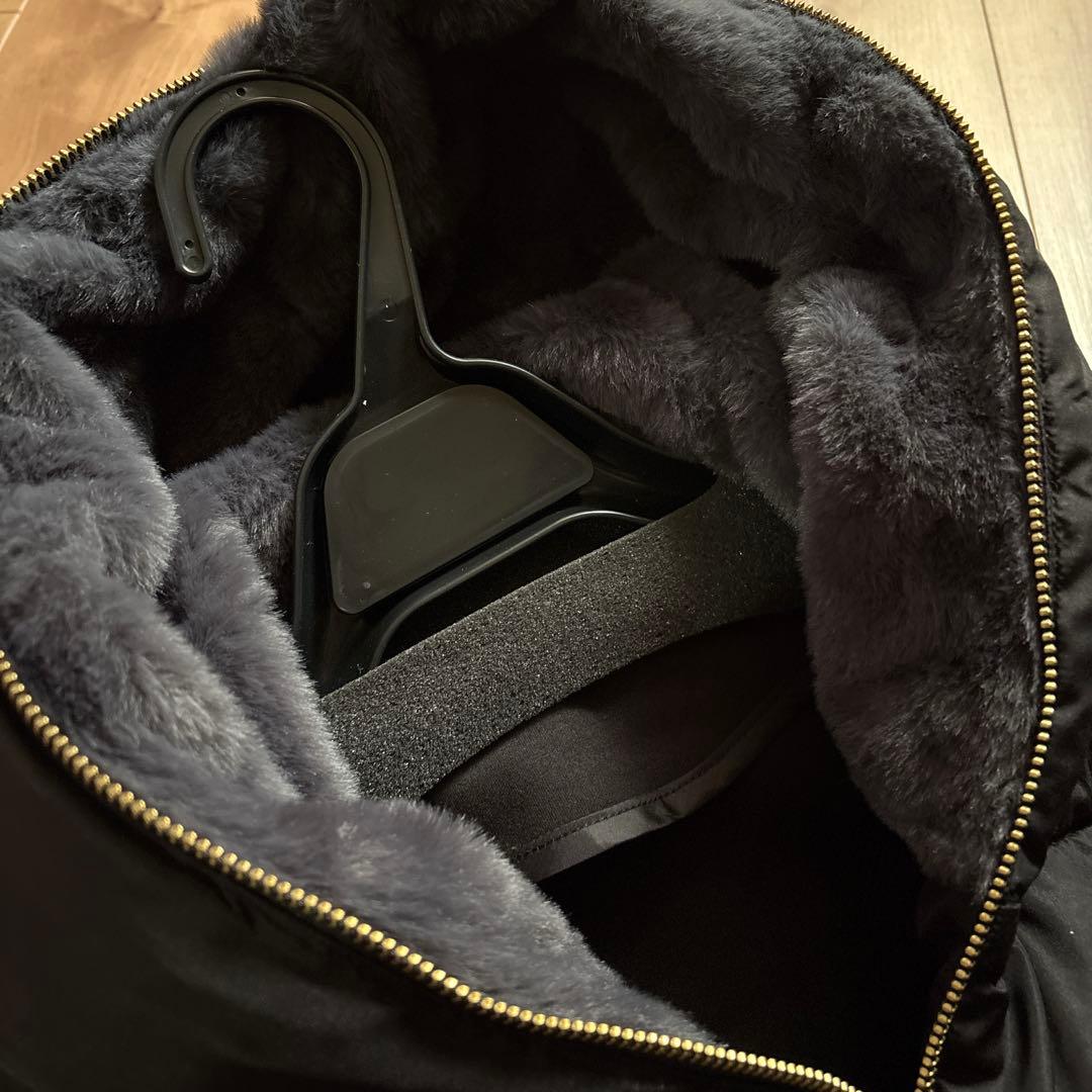 新品　ヤマダヤ　スコットクラブ　定価¥3万2000円　ロングコート　黒　異素材