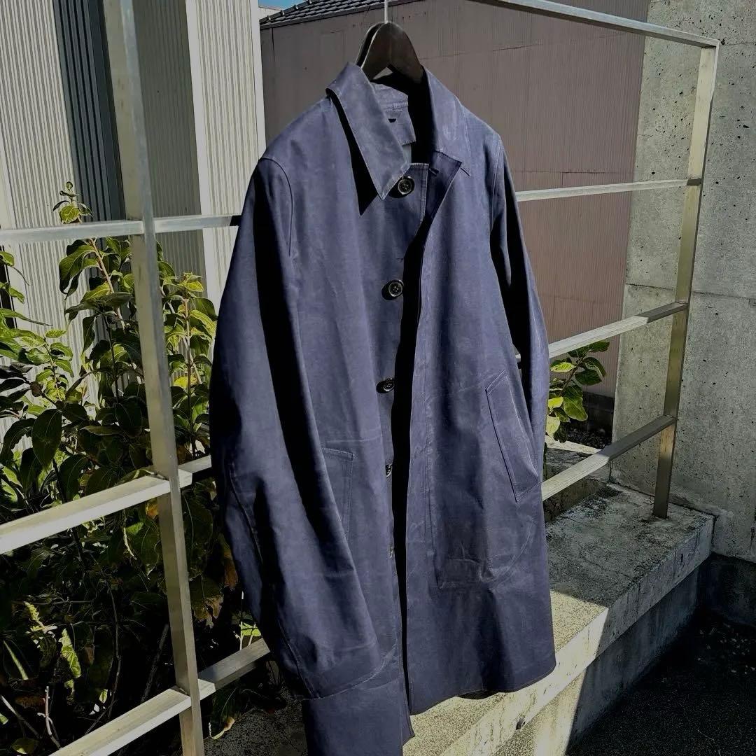 マッキントッシュ ゴム引き ステンカラーコート 36 現行タグ