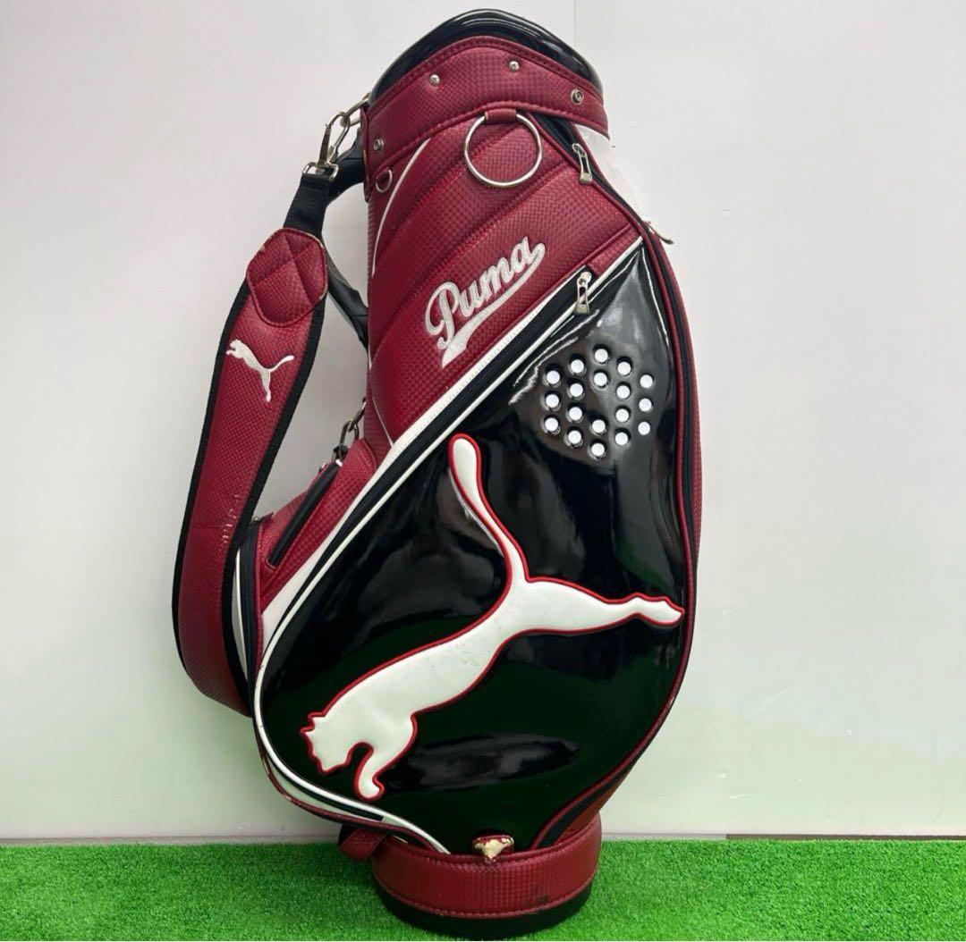 プーマ　puma ⒏5インチ キャディバッグ　ゴルフバッグ