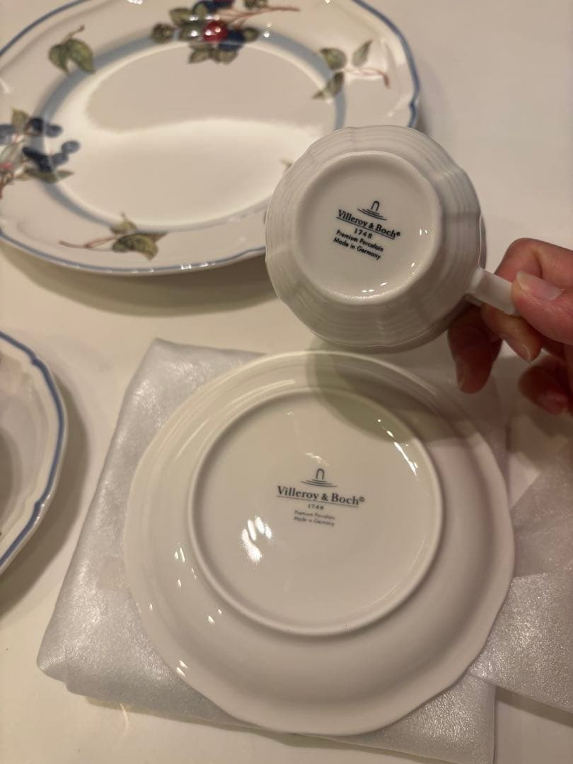Villeroy & Boch 食器セット ベリー　フルーツ柄のセット