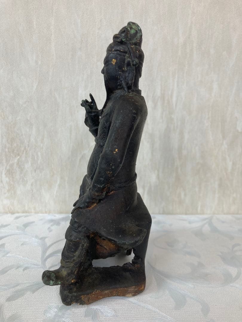 関羽青銅製仏像　& 青銅仏像