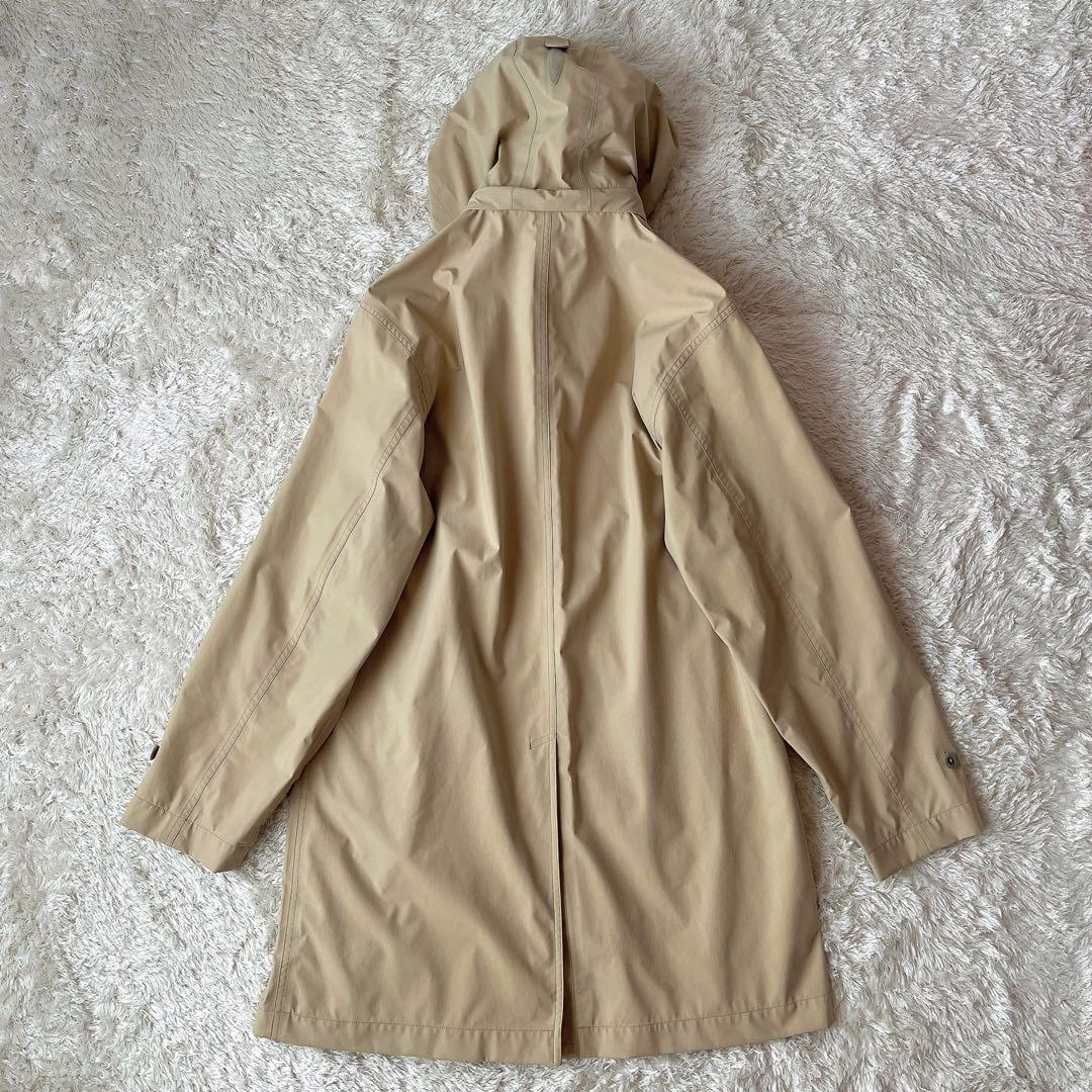 【美品】モンベル GORE-TEXコート コーデュラレインコート フーディー