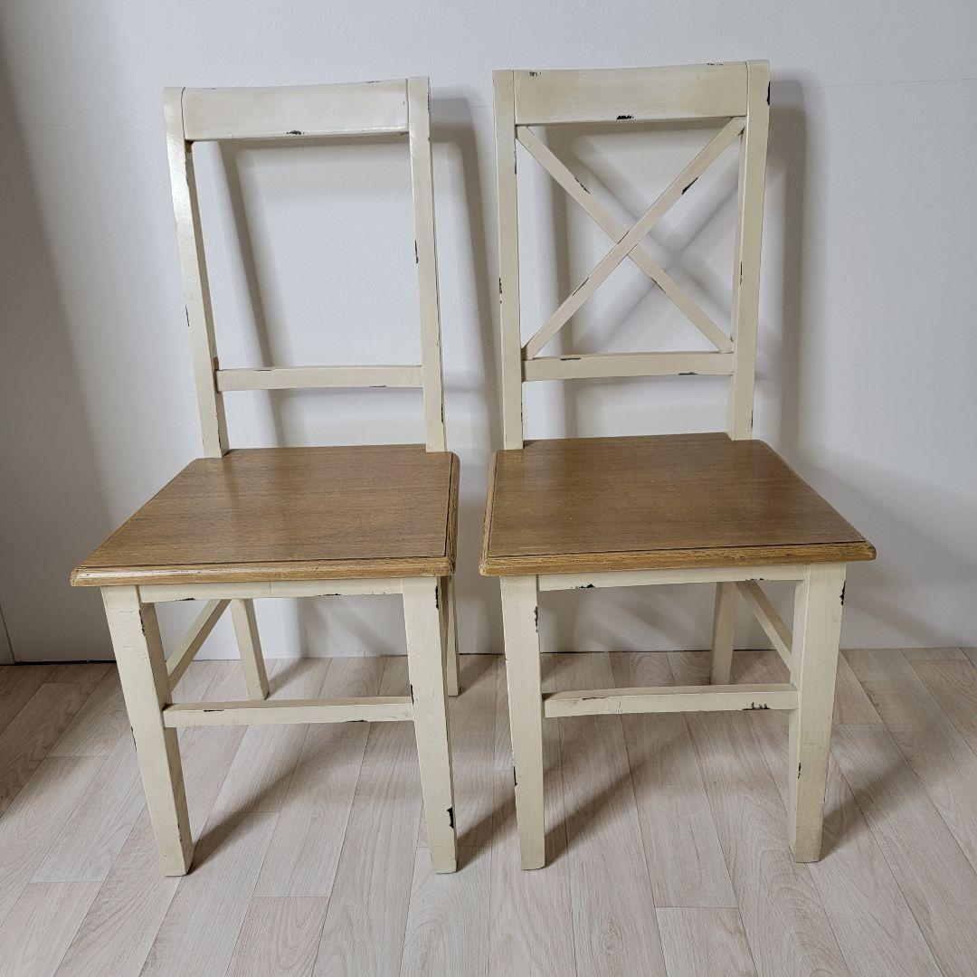 東谷 ブロッサム ダイニングチェア イス2脚 COL-019