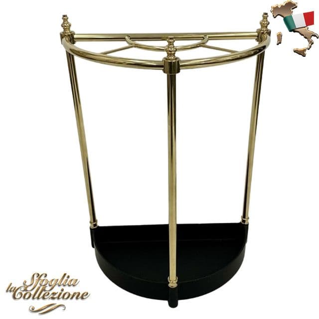 傘立て ゴールドとブラック イタリア製