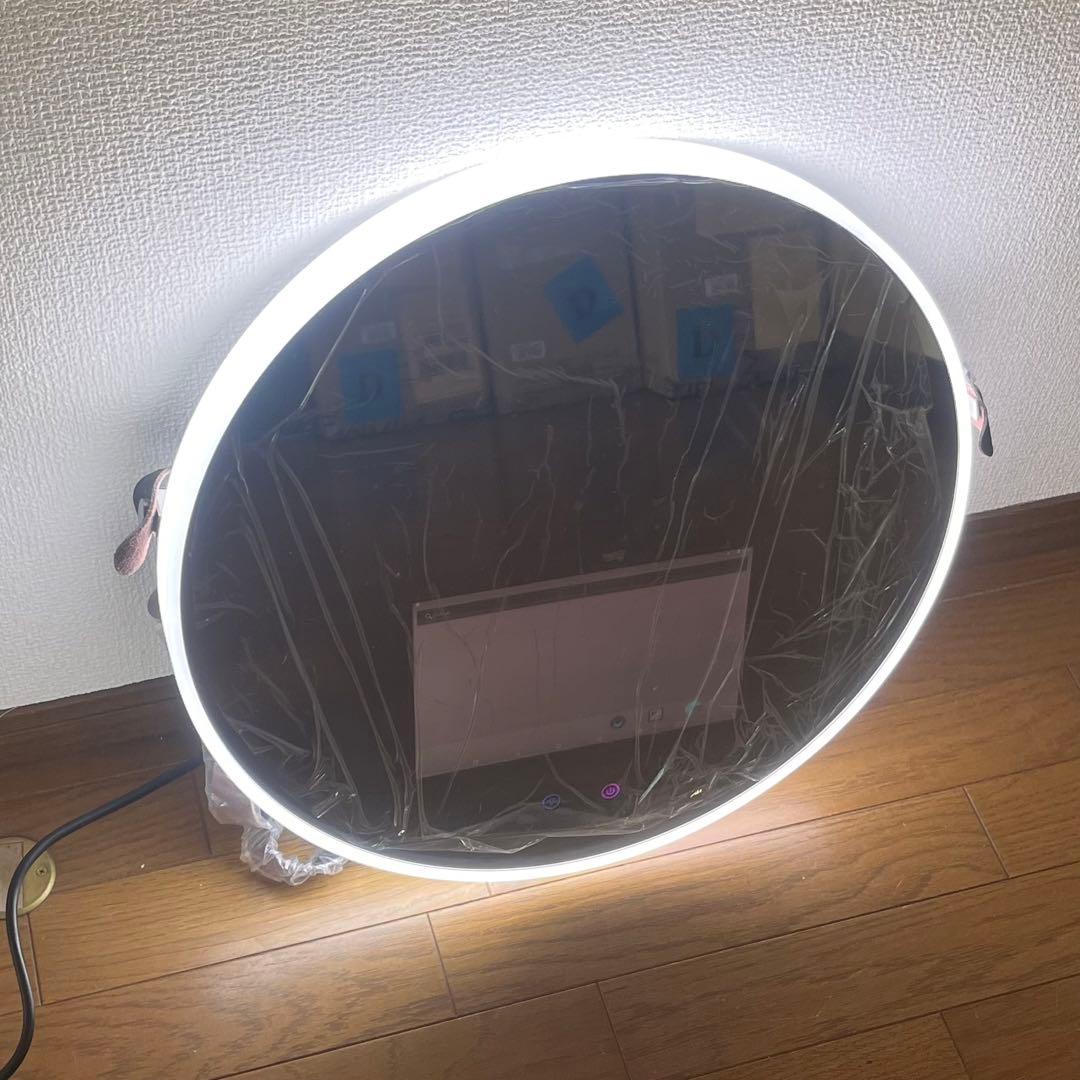 直径50cm 大型 Android 搭載 スマートミラー タッチパネル