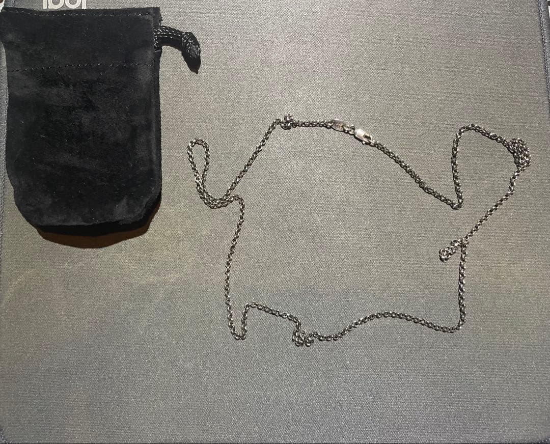 k*i様 CHROME HEARTS クロムハーツ　ネックレスロールチェーン 2