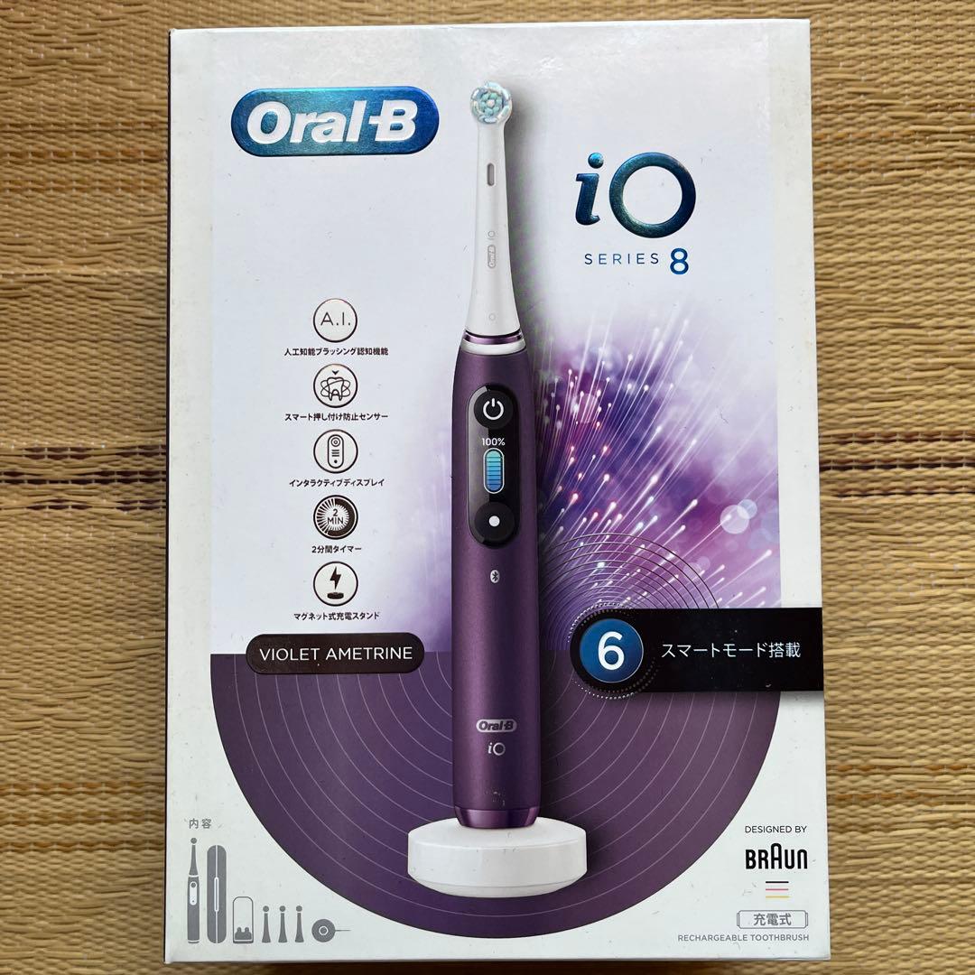 電動歯ブラシ BRAUN Oral-B iO8 IOM84K11BDVT