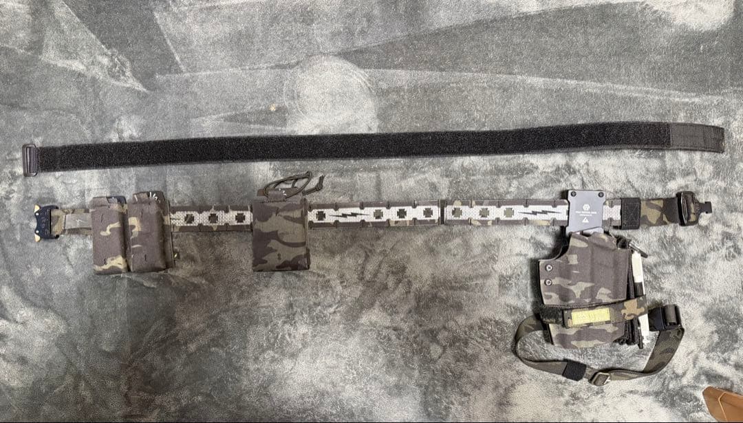 マ*ル様 VTG BLITZ TAC BELT セット　MC BK