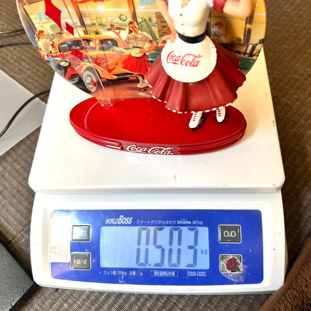 コカコーラ・1950s ウェートレス フィギュア・ダイナー＆ プレート,限定生産