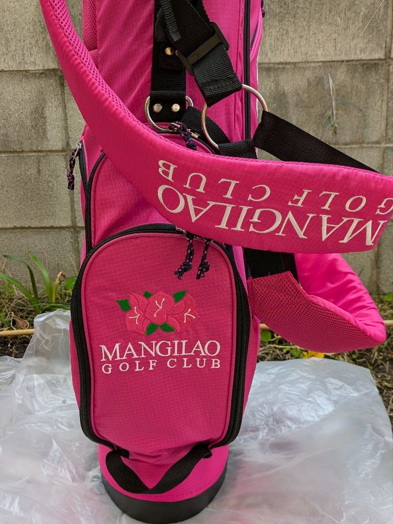MANGILAO GOLF CLUB ゴルフバッグ　キャディバッグ ピンク