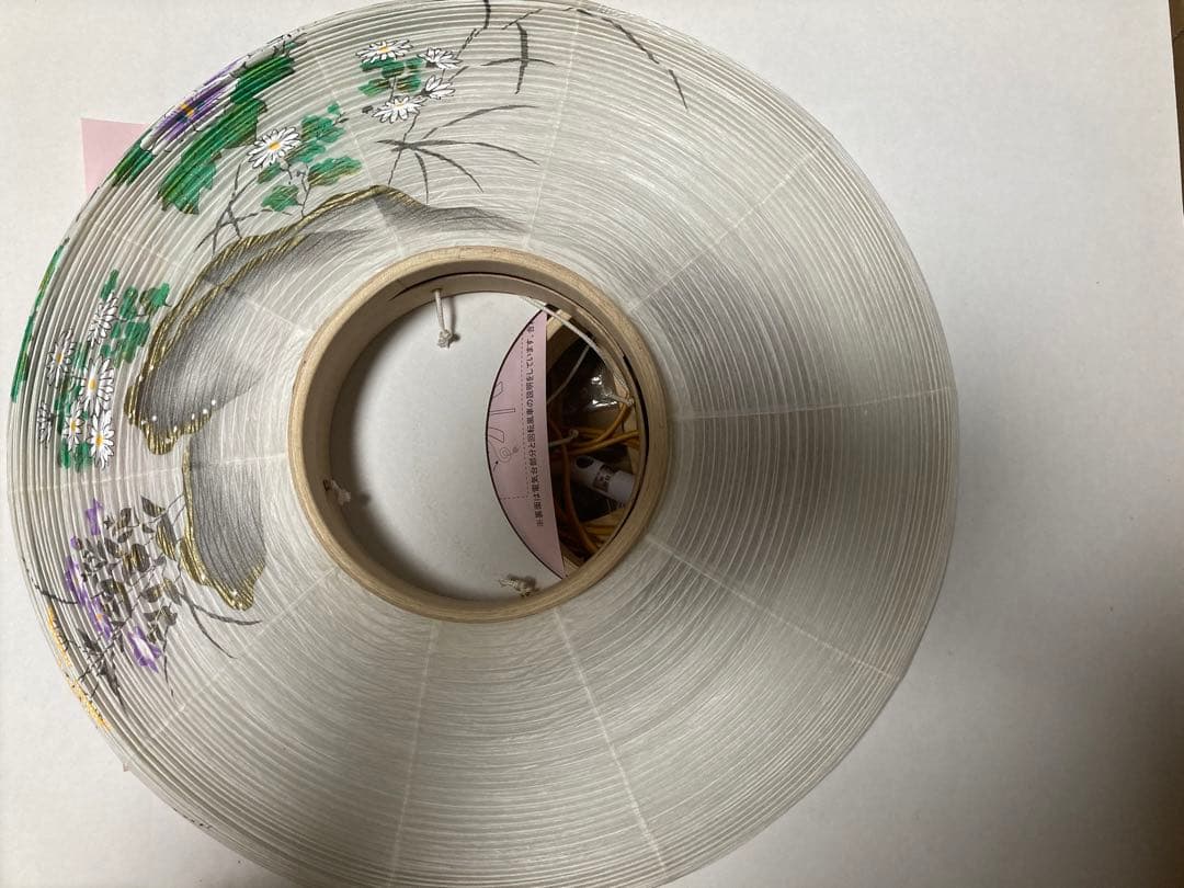 京提灯 白峰　白木中 秋草 2対