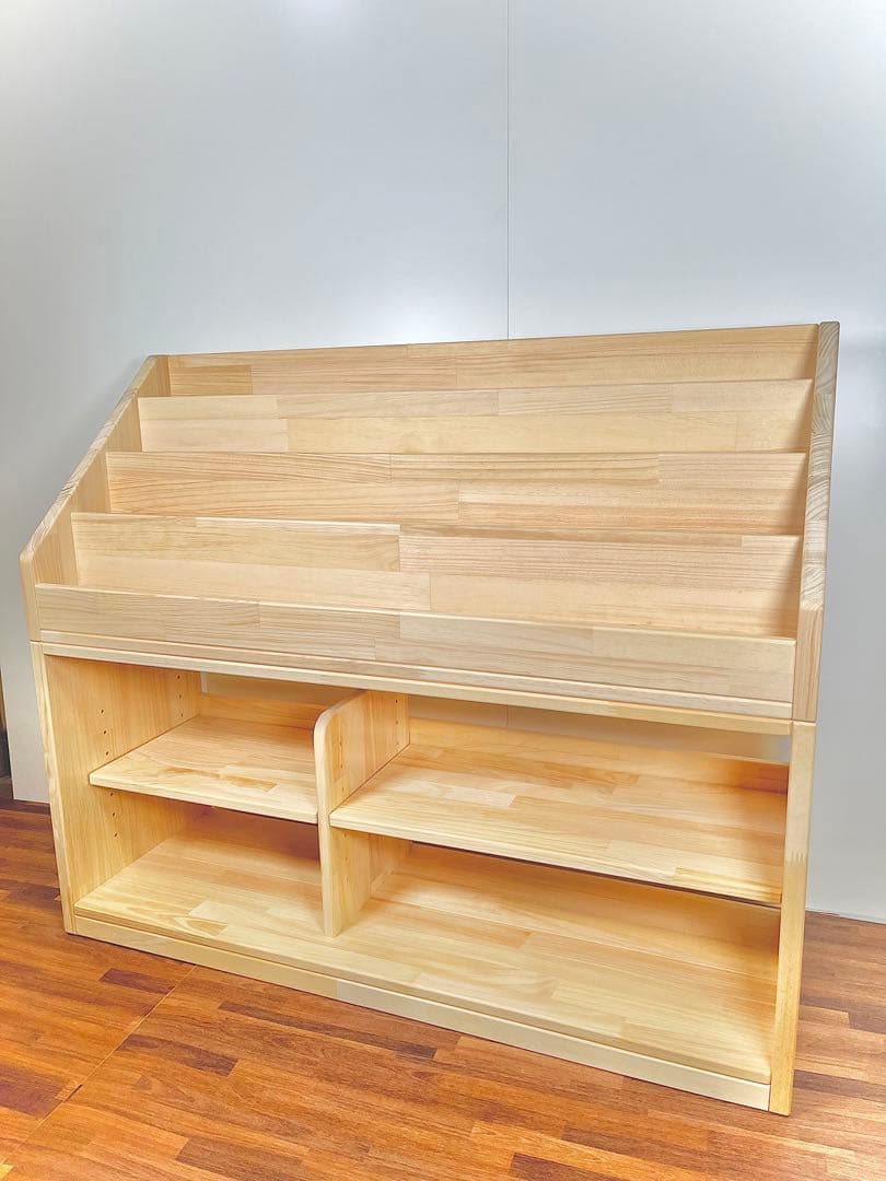 にゃちびる様　絵本棚　チーク②