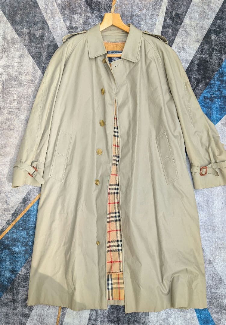 バーバリーBurberrys’ メンズトレンチコート ステンカラーコート