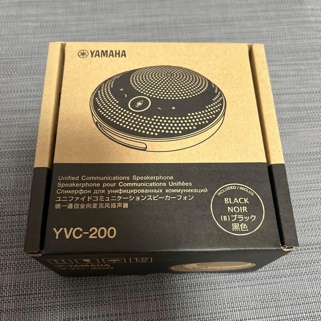 YAMAHA ユニファイドコミュニケーションスピーカーフォン YVC-200 黒