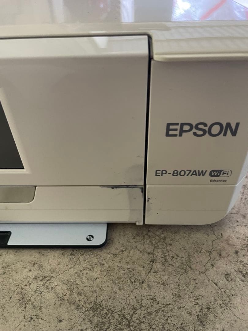EPSON EP-807AW wi-fi 通電確認済み