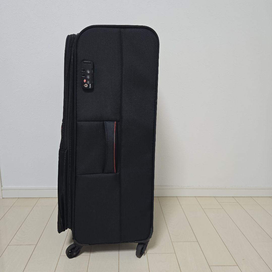 Lサイズ☆ソフトスーツケース☆拡張☆ヒデオ ワカマツ