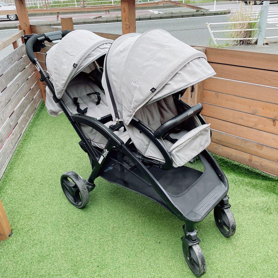【美品】Joie ベビーカー エヴァライトデュオ二人乗りベビーカー 送料込み！