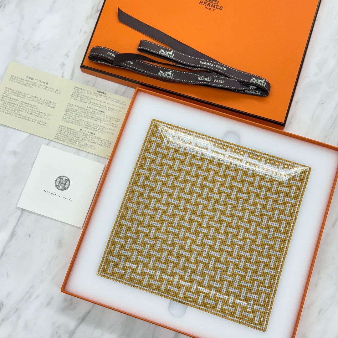 新品未使用　エルメス プチカレ No4 〈モザイク 24〉 ゴールド