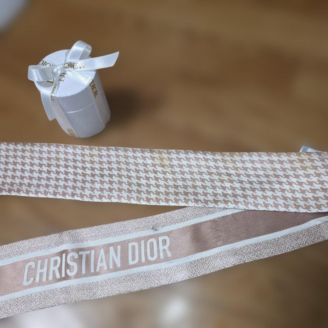 ディオール　ツイリー　スカーフ　MONTAIG シルク　Dior