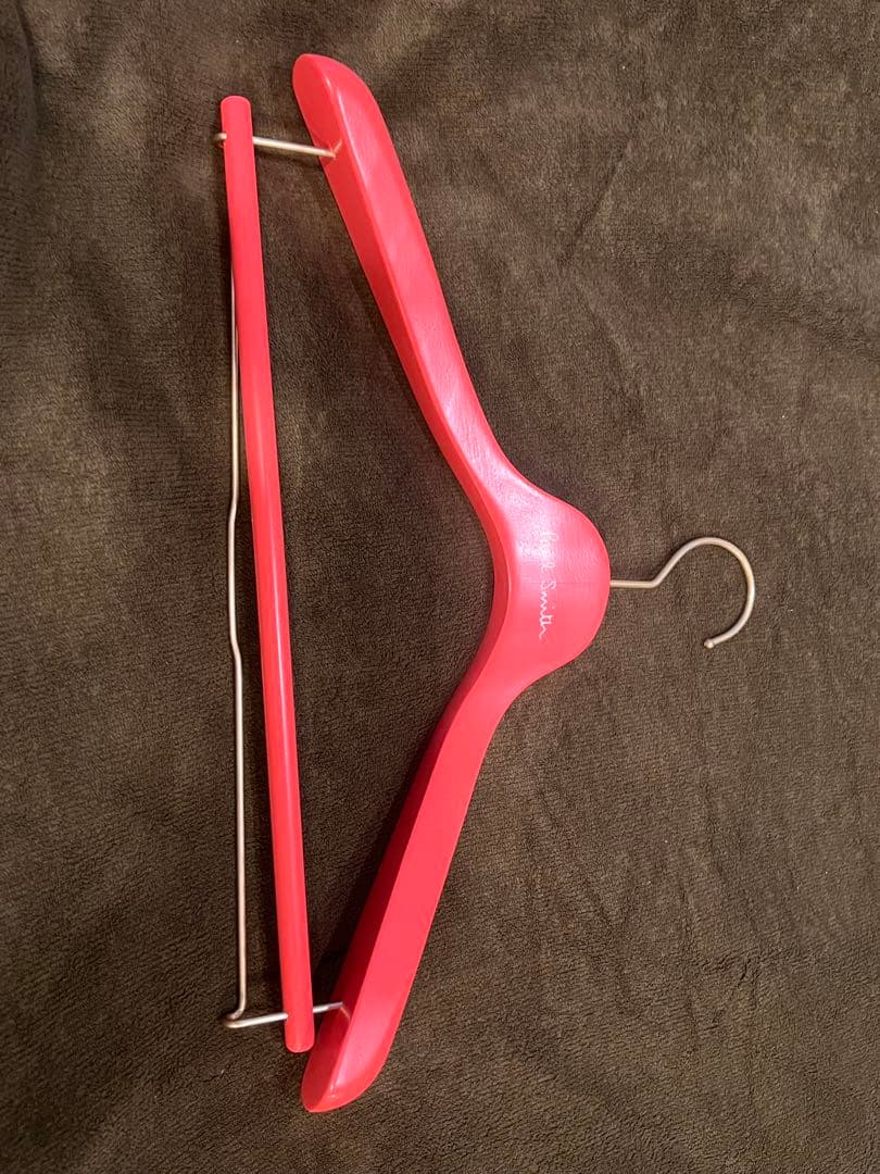 PaulSmithポールスミスアンティーク木製ハンガー 限定