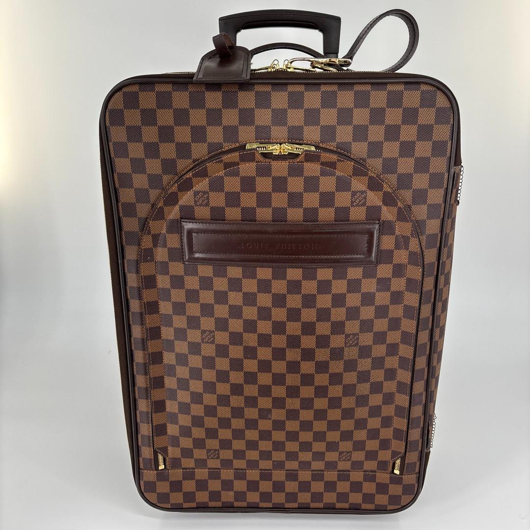 超極美品 ルイヴィトン■ダミエ ペガス 55 N23294 レザー スーツケース