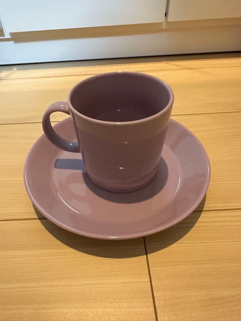 ティーマプレート17㎝　マグカップ　ライラック セージグリーン17cm