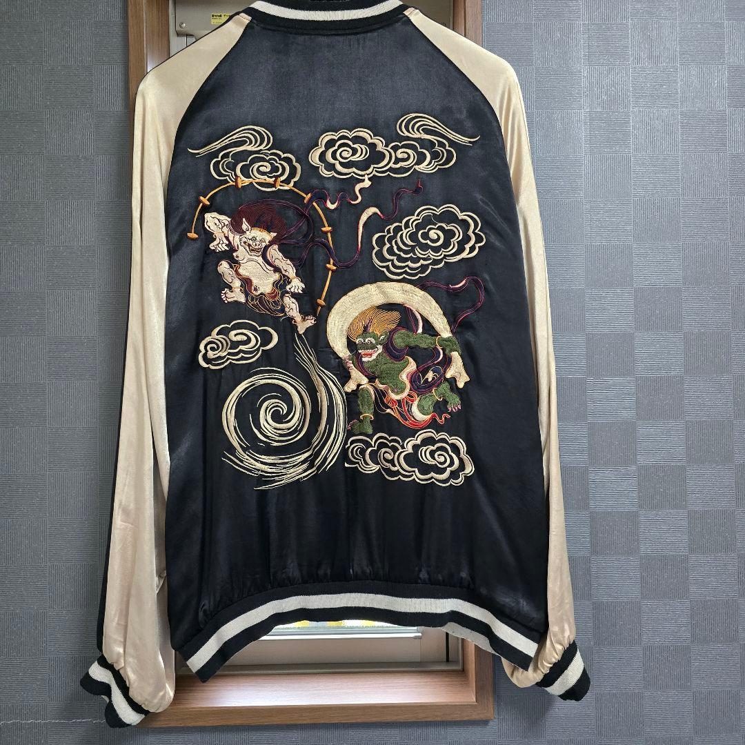 willpips orientalism スカジャン 風神雷神 リバーシブル