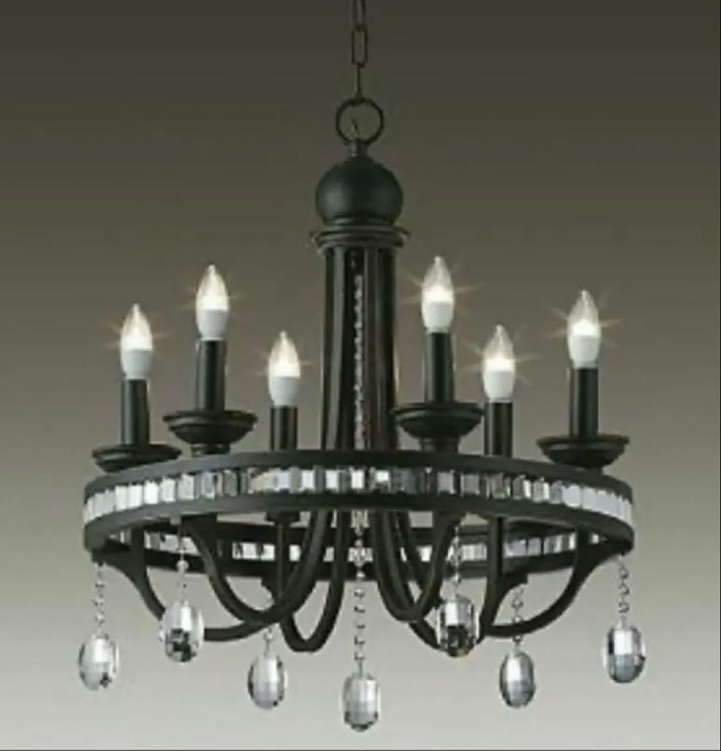 アンティーク　シャンデリア　DAIKO（ブラック）