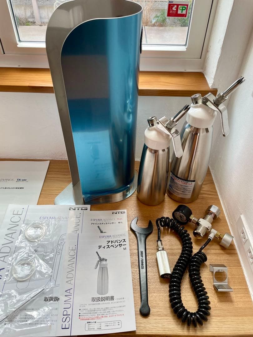 【⭐︎状態良好】エスプーマアドバンス充填器 ディスペンサーM・Lサイズ2本セット
