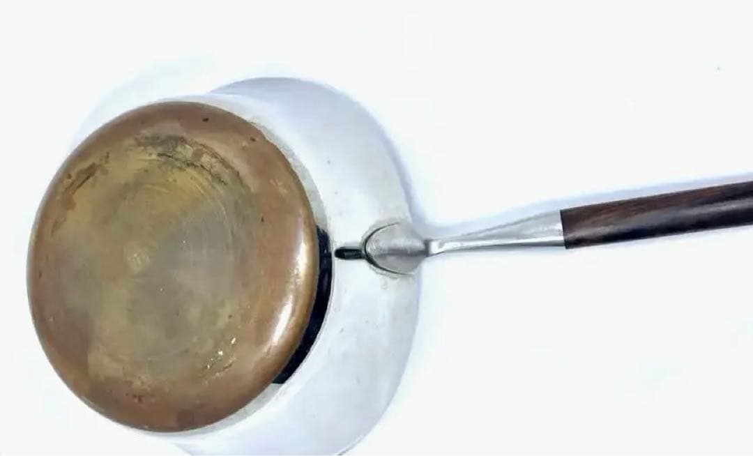 Lauffer Norway 北欧ヴィンテージ　ソースパン　ステンレス　底面銅