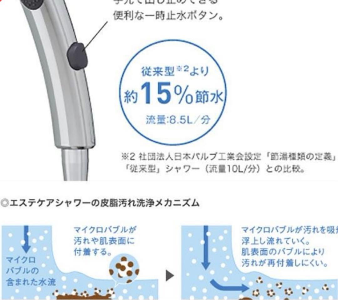 Panasonic エステケアシャワー マイクロバブル ワンストップ