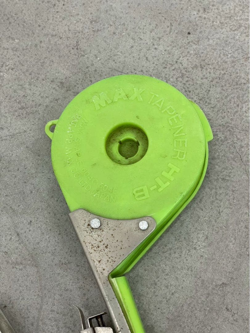 【名機】MAX マックス 園芸用結束機 テープナー HT-B 2台セット