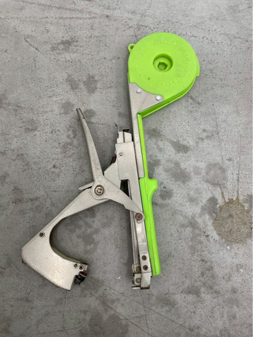 【名機】MAX マックス 園芸用結束機 テープナー HT-B 2台セット