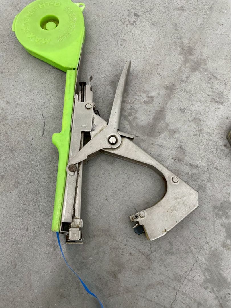 【名機】MAX マックス 園芸用結束機 テープナー HT-B 2台セット