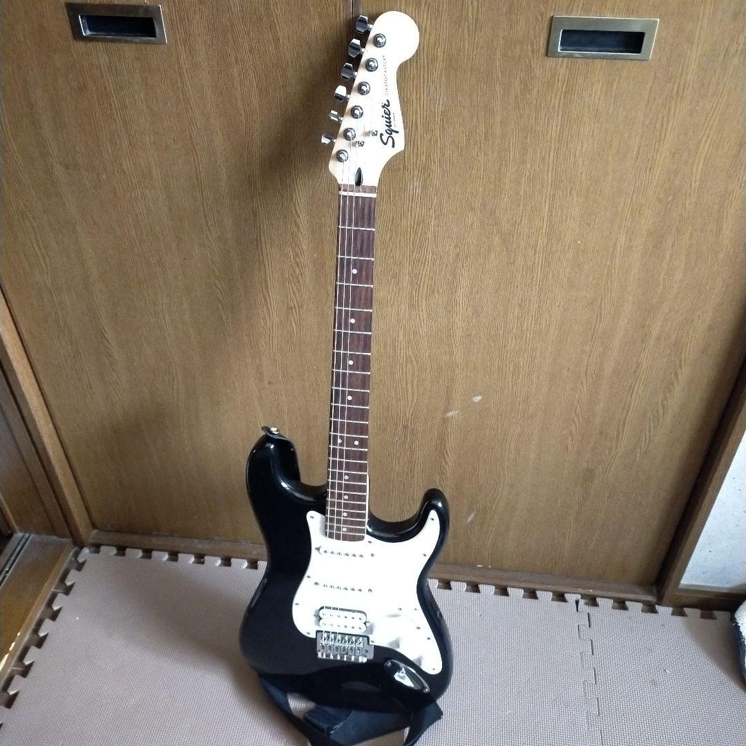 Fender Squier ストラトキャスター エレキギター ブラック