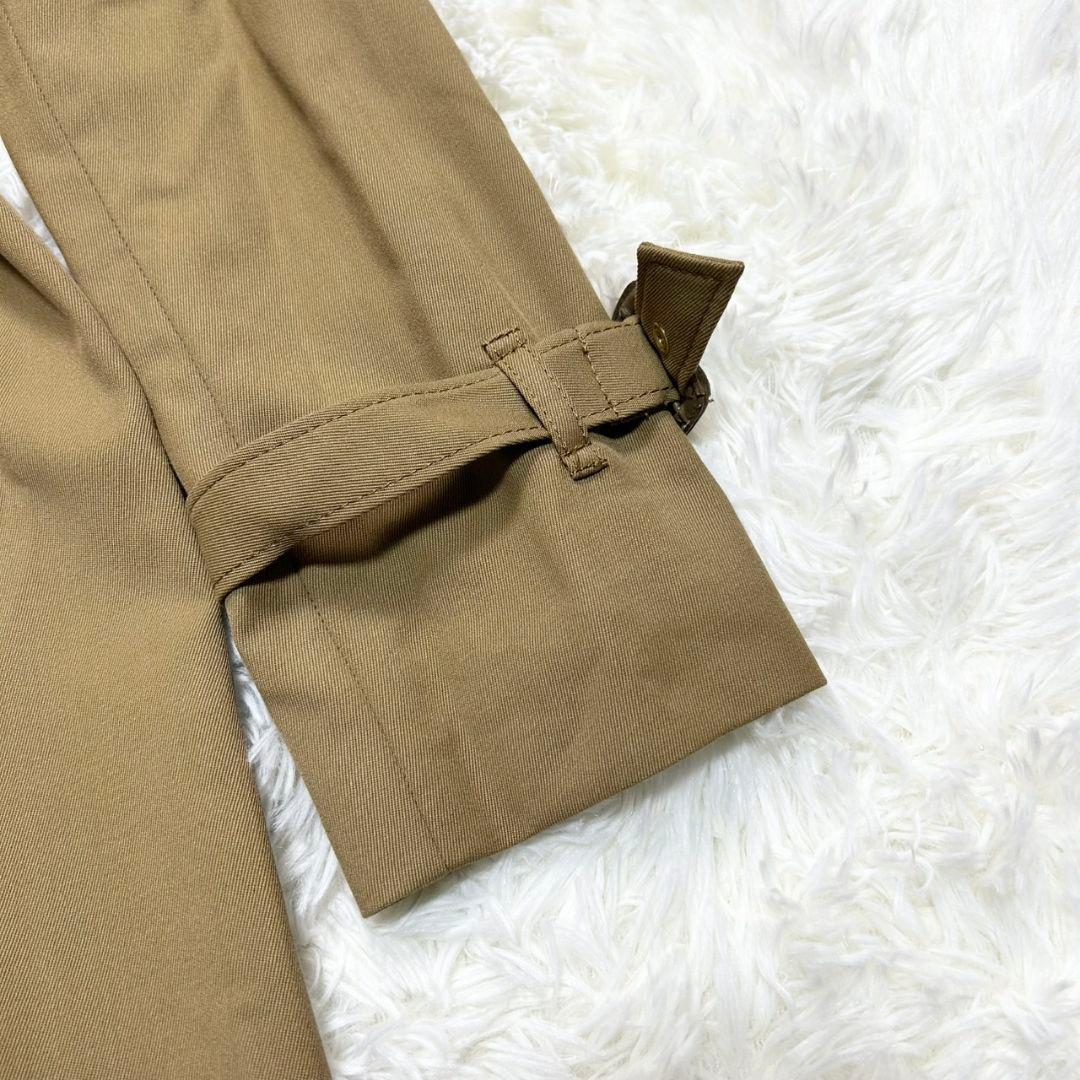 【美品】23区 トレンチコート 総柄 ベルト付き ベージュ Mサイズ