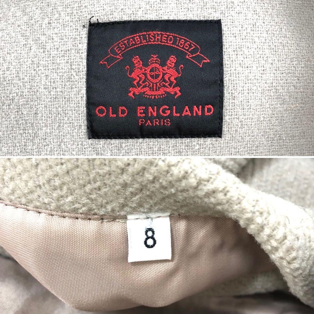 ✨美品✨オールドイングランド ダッフルコート ヘリンボーン ベージュ Lサイズ