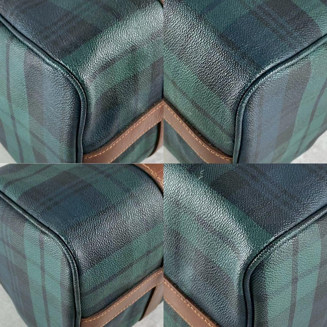 極美品✨ ポロラルフローレン ミニボストンバッグ PVC チャーム付き 37