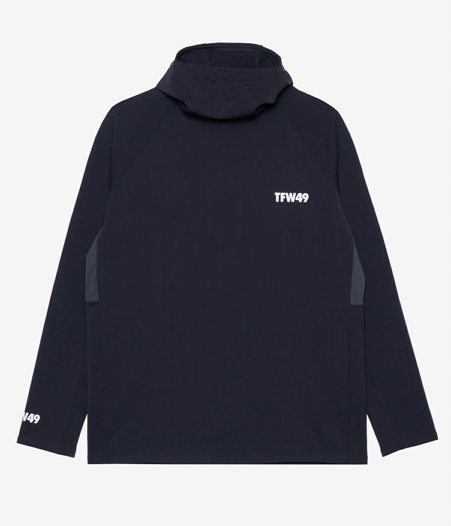メンズウェア TFW49 LS BRUSHED HOODIE L NAVY