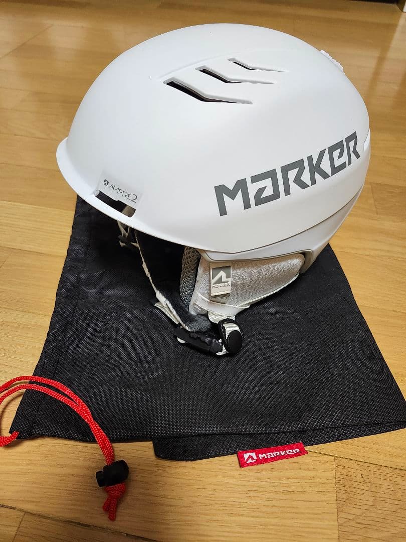 MARKER AMPIRE2 2026 ホワイト ヘルメット Sサイズ