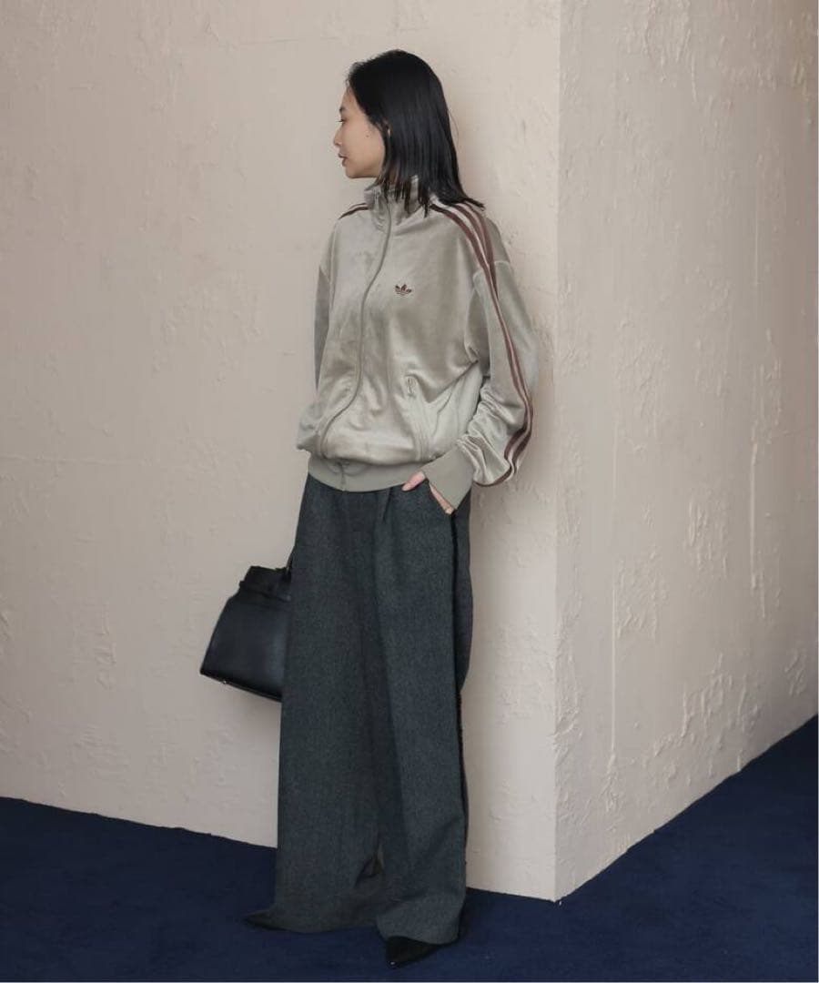 adidas JOURNAL STANDARD ベロア トラックジャケット XS