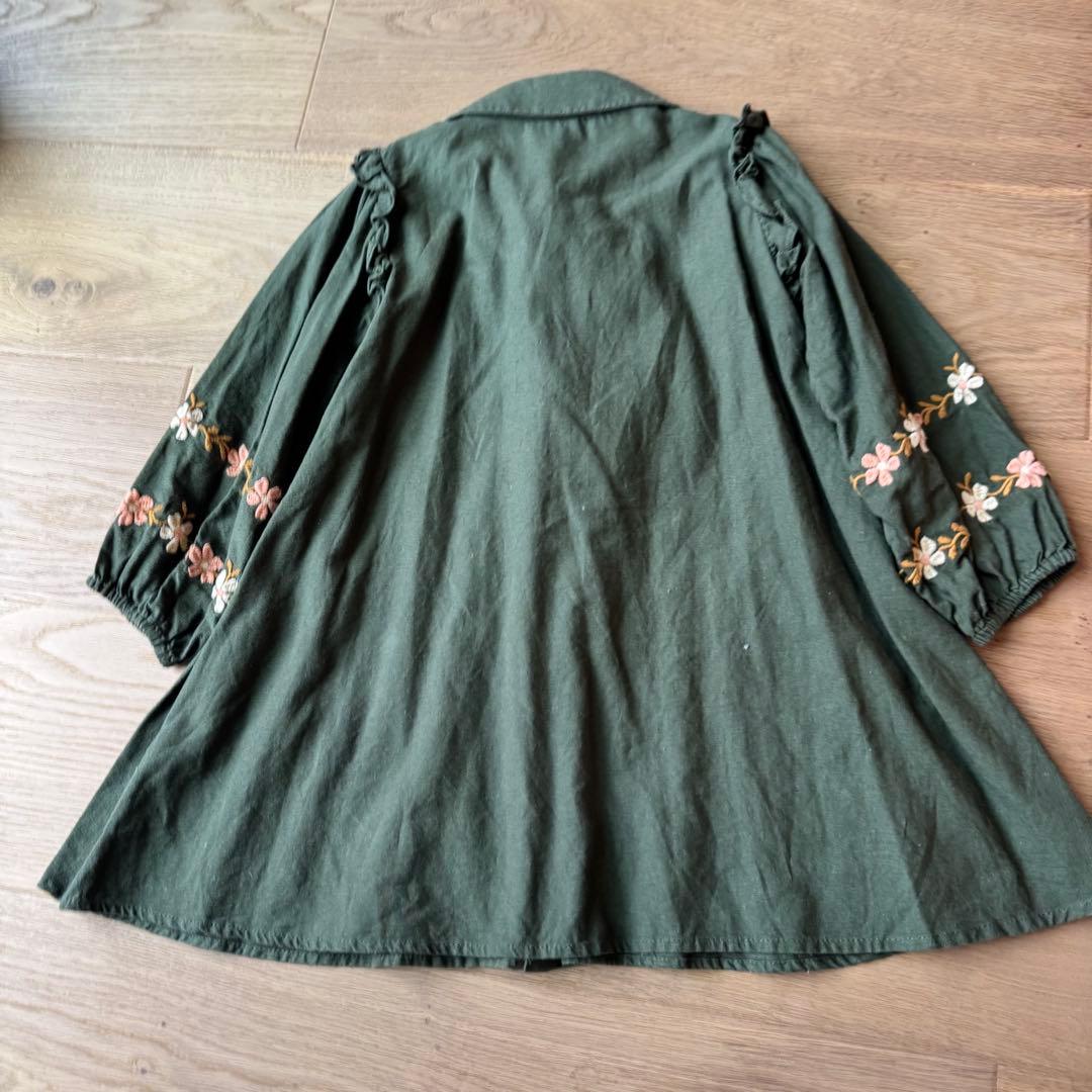 ワンピース apolina Sally Dress Forest 5-7y