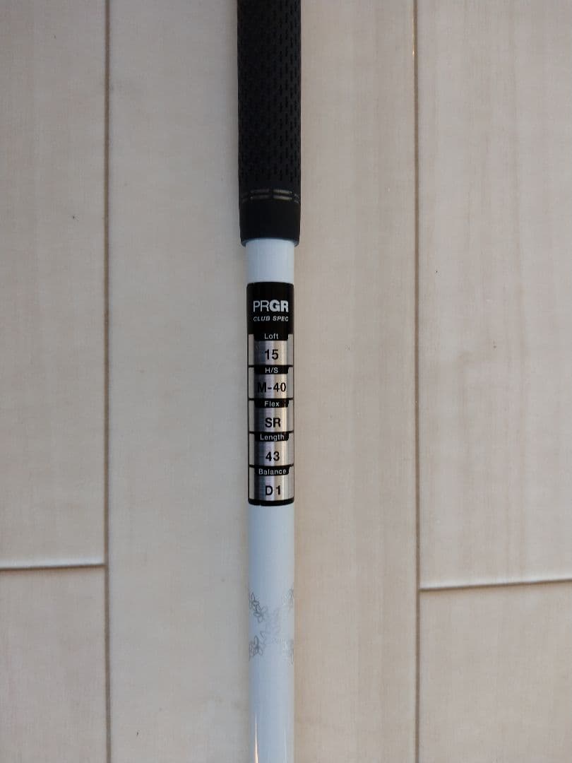 PRGR egg SPOON BLACK(2021) フェアウェイウッド ３W