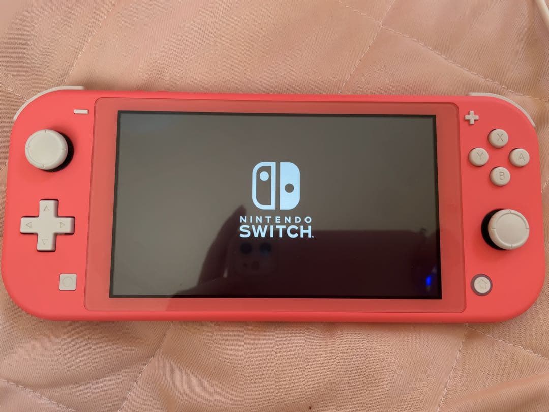 Nintendo Switch Lite コーラル 本体(箱、充電器あり)
