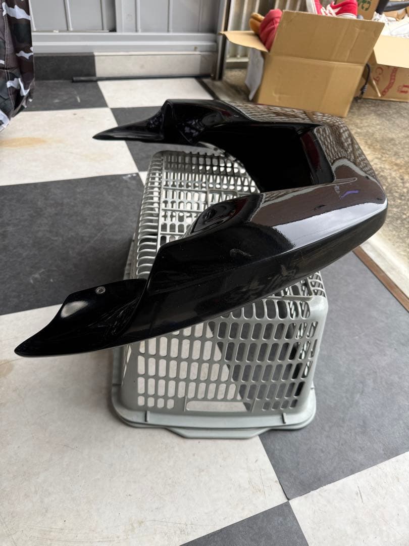 値下げ❗️希少マジェスティー250 SG20J用リアスポイラー ブラック色