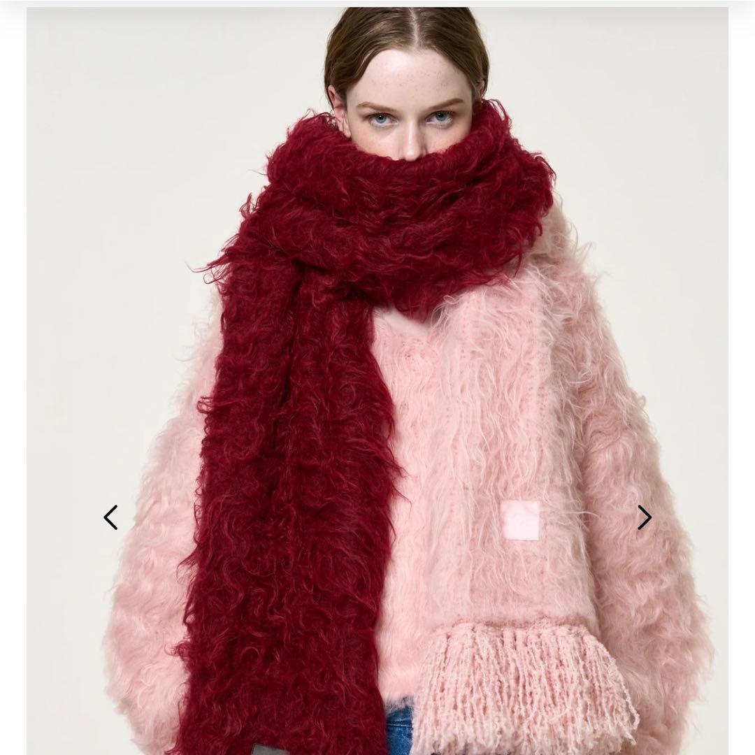 The toe shaggy muffler マフラー